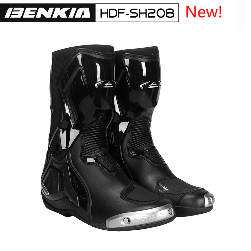 BENKIA HDF-SH208 motorcycle riding boots motorcycle racing riding boot ...